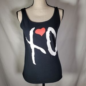 XO black tanktop the weeknd size M